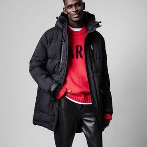 コート Zadig & Voltaire Puffer Coat Men's Black Boris Jacket | Zadig&Voltaire